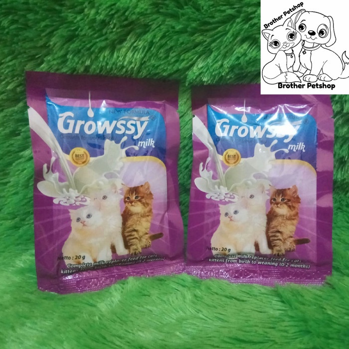 Hewan-Susu- Susu Growssy - Susu Kucing - Growssy Susu Anak Kucing - Susu Growssy -Susu-Hewan.