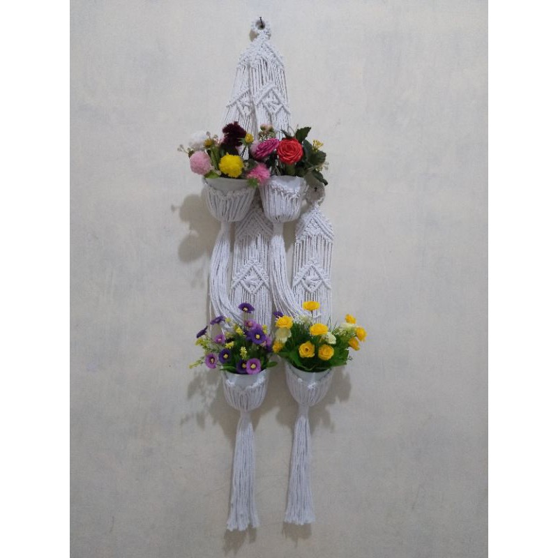 gantungan bunga hias dinding