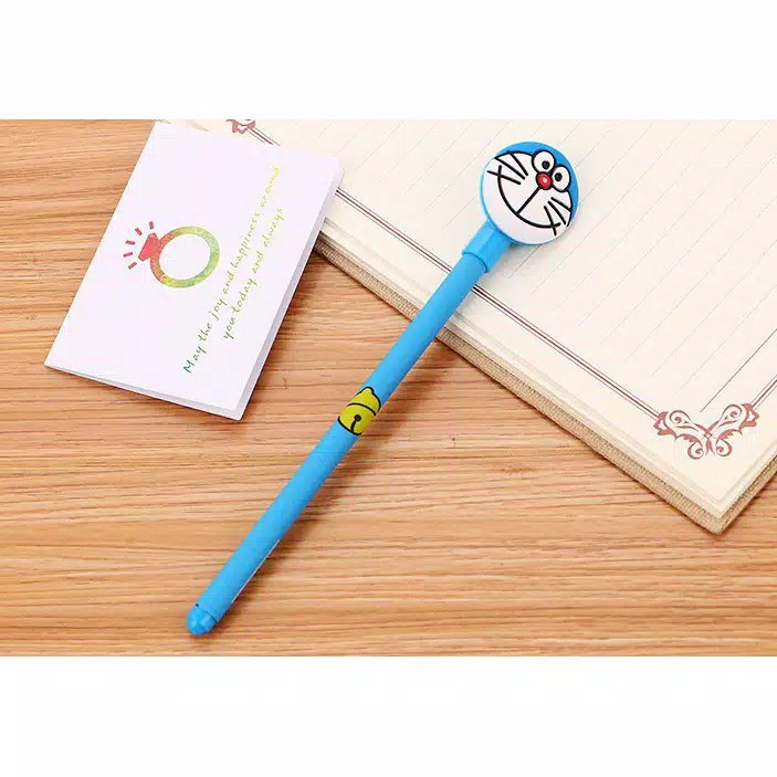 MTSH* PULPEN KUCING BIRU - PULPEN DORAEMON PENA EMOTICON - EKSPRESI LUCU