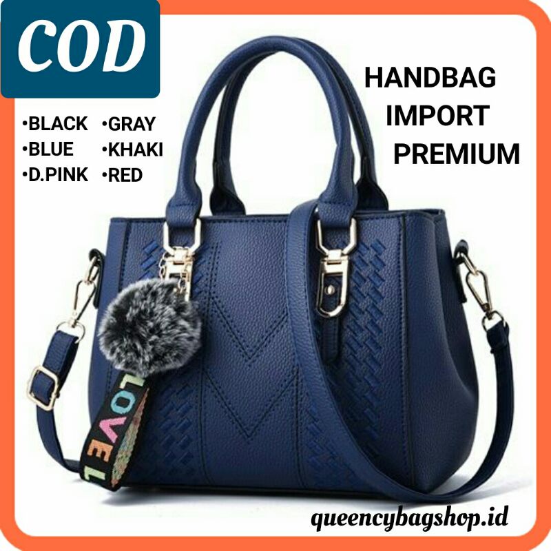 Tas Wanita Tas Selempang Top Handle Handbag Wanita Import Premium Tas Ibu Ibu Besar Terbaru 2021