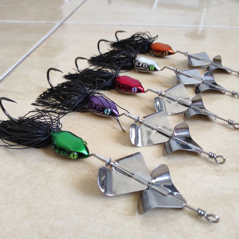 SLATER UYE METALIK SLASH BAIT 160mm 15gram Lure Buzzbait