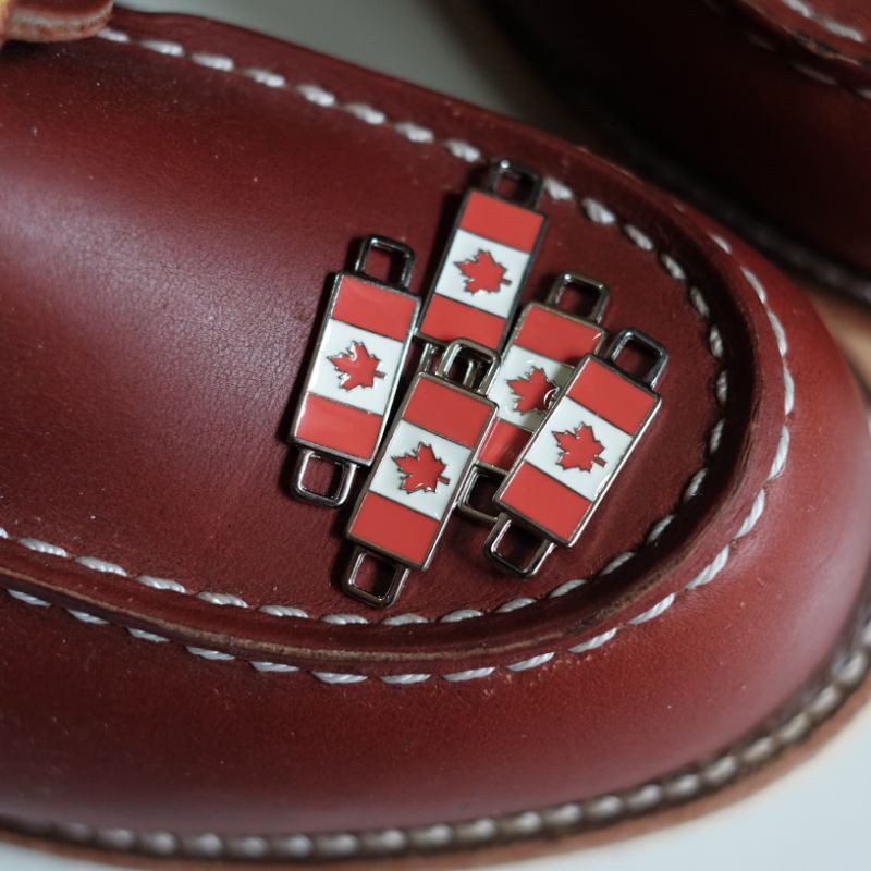 Lace Keeper Redwing Canada Flag Original Made In USA
