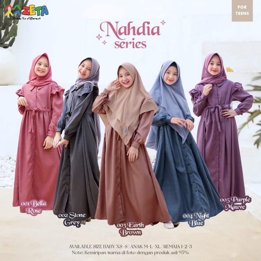 Gamis Nahdia Series by ZETA