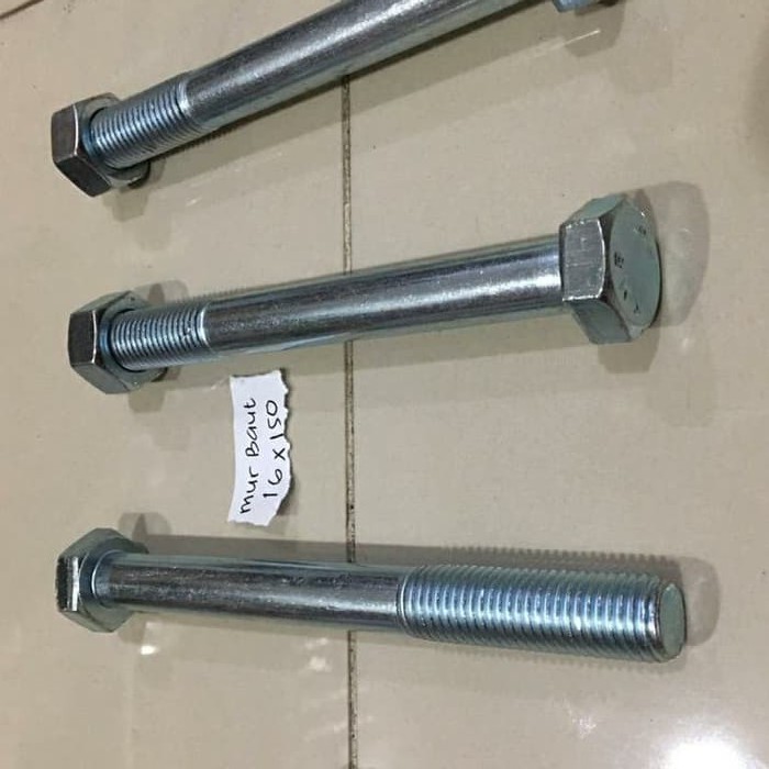 Mur baut 16 x 150 / Bmp m16 x 150 galvanish / Bmp m16 x 150 murah