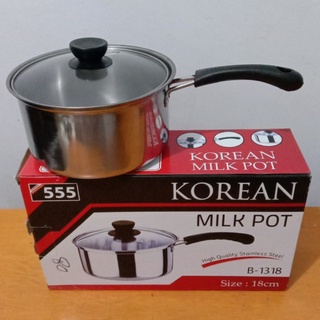 Jual Panci Tutup Kaca Korean Stainless Steel Serbaguna Memasak Merebus ...