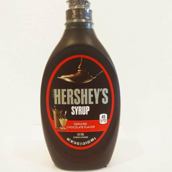 

j098 ✩ Hershey's Syrup Chocolate 680gr (Ready stock)