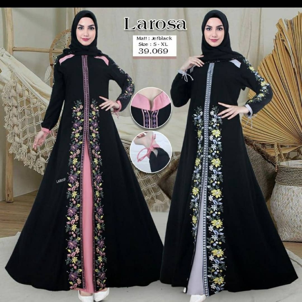 GAMIS - GAMIS JETBLACK - GAMIS JETBLACK  BORDIR 069