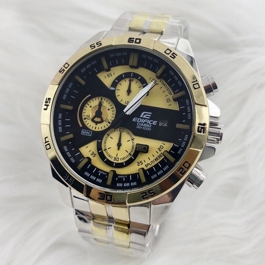 JAM TANGAN PRIA EFR-5345 KOMBINASI-GOLD