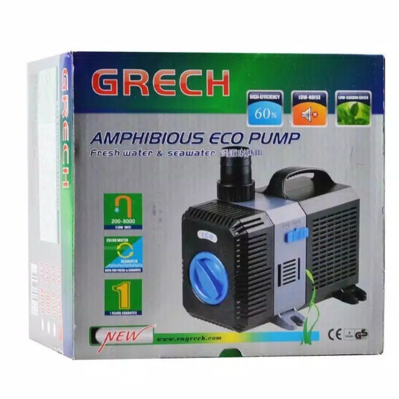 Amphibious Eco Pump Sunsun Ctp 5000 Grech Ctp 5000 Pompa Air Kolam