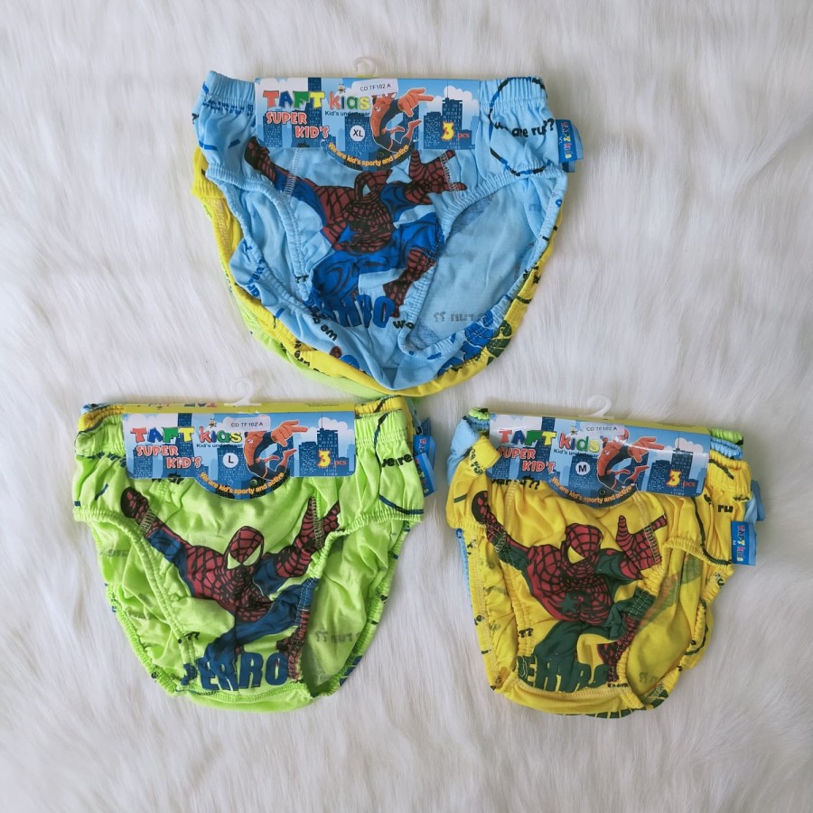 Celana Dalam Anak Laki cowok Taft Kids isi 3 pcs