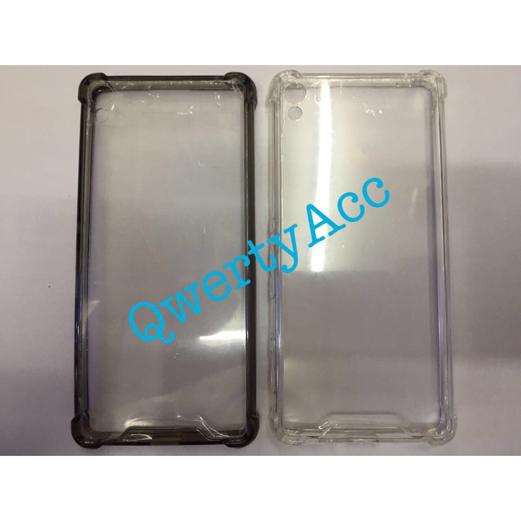 Softshell Acrylic Case Sony Xperia XA Dual (Free Tempered Glass)