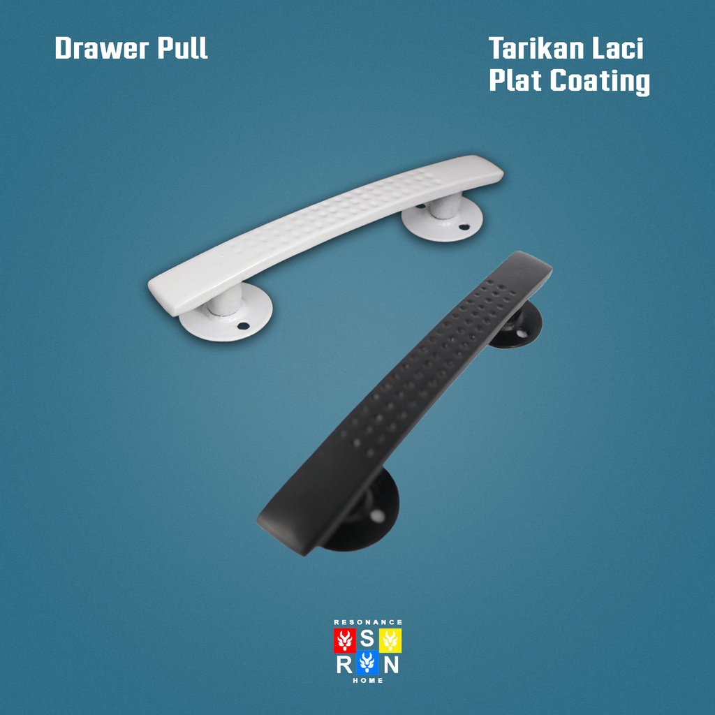 Tarikan Laci Lemari Jendela Plat Coating / Handle Gagang Pintu Drawer Pull Door Knob Resonance Home