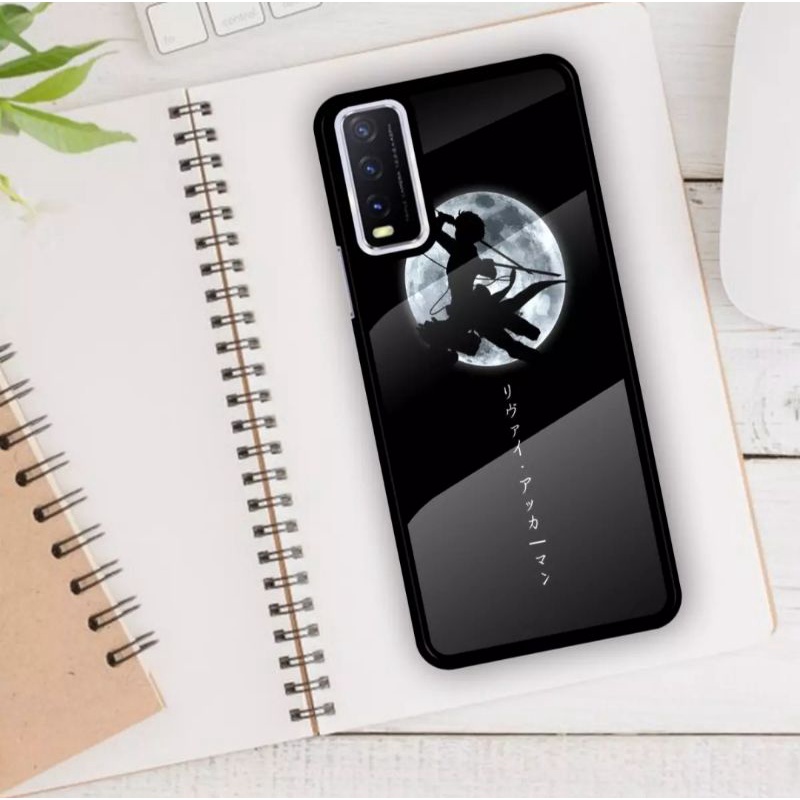 SHOWCASE CASE VIVO Y12S DESIGN AESTHETIC ANIME AOT SERIES