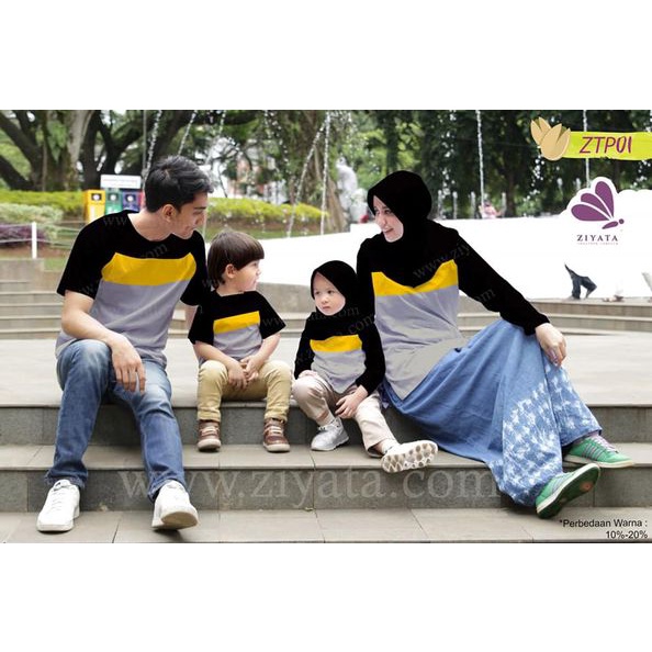 Kaos Couple Terbaru Ziyata ZTP01 couple Family Ziyata / Kaos Couple Ziyata / Kaos Custom