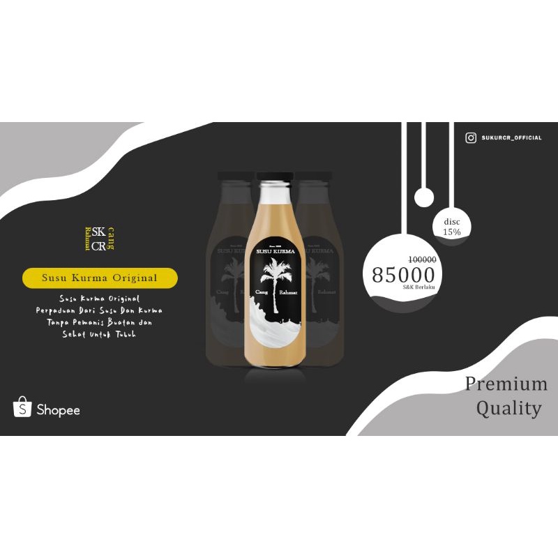 

Susu Kurma 1 liter original