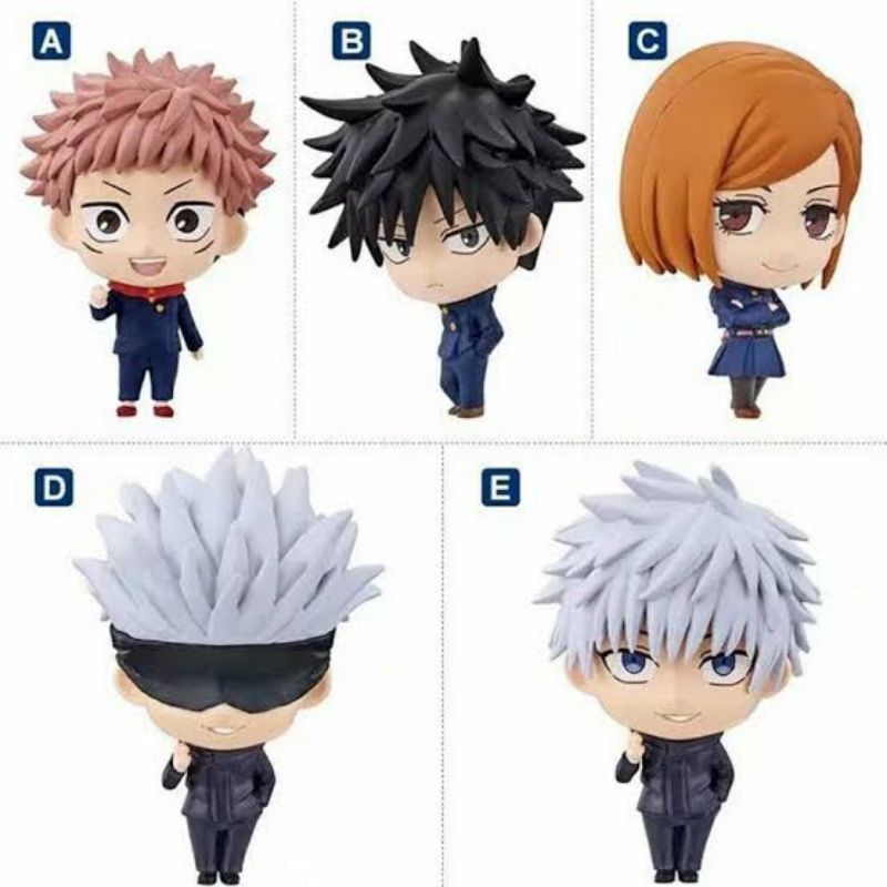 official merch gashapon capsule mini figure jujutsu kaisen megumi yuji
