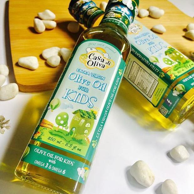 

[KODE Q197] EVOO ( Extra Virgin Olive Oil ) CASA DI OLIVA for Kids Minyak Zaitun MPASI Kemasan 60ml