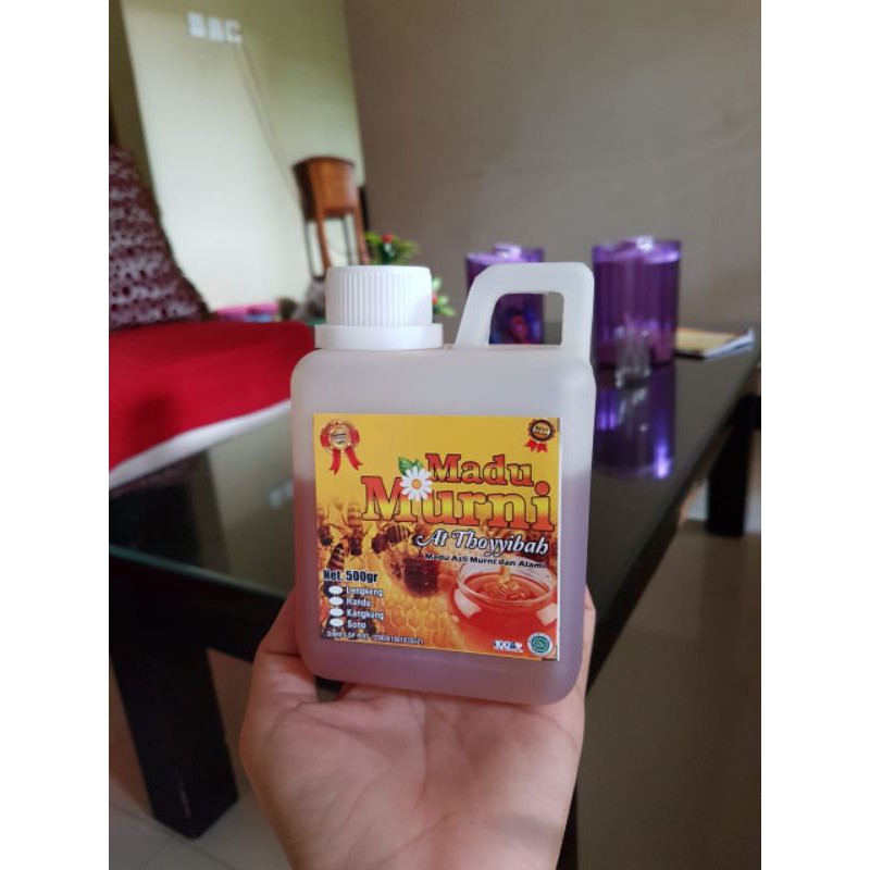 

Madu Murni 500 gr murni 100%dijamin