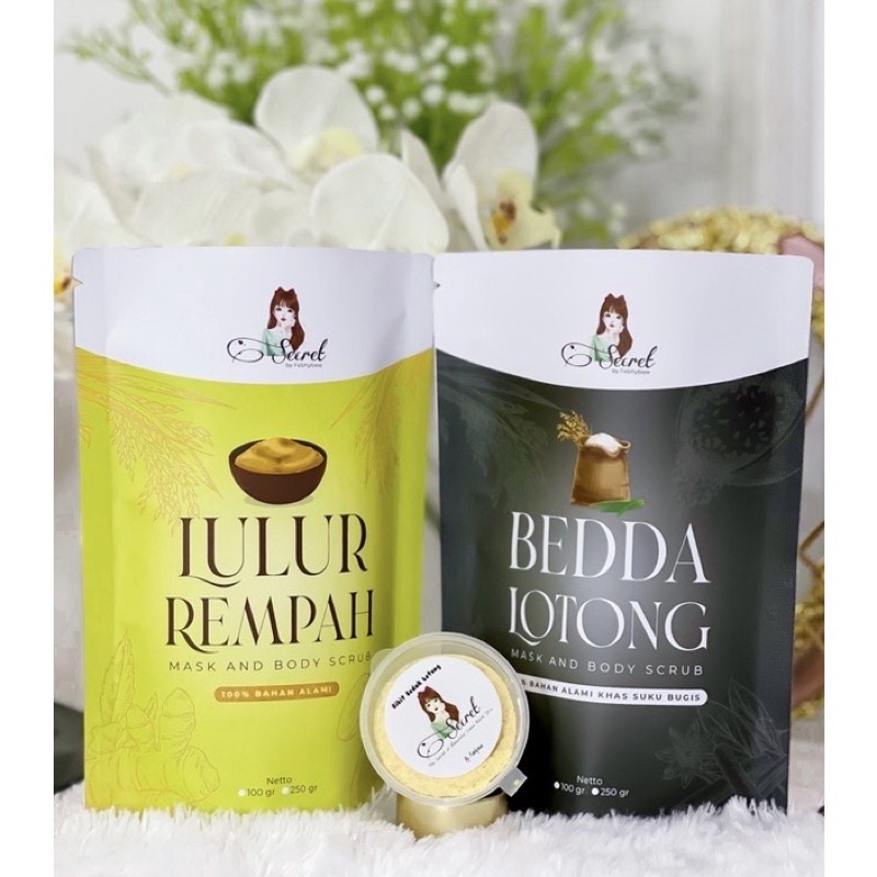 Jual PO Batch 101 Paket Lulur Viral Bedak Lotong Dan Lulur Rempah Bubuk Secret By Febhybiee