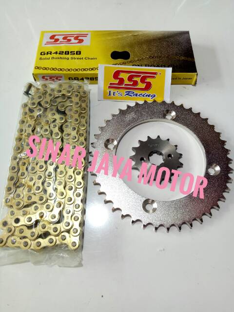 Gear Gir Set sss  klx 150. Klx bf 150. Dtracker 150 . 428 satu set