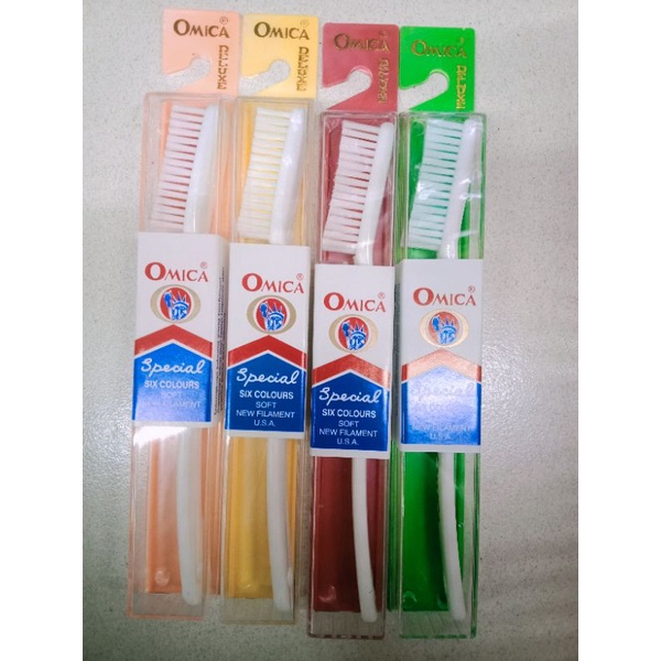 sikat gigi dewasa omica 600 bulu sikat lembut