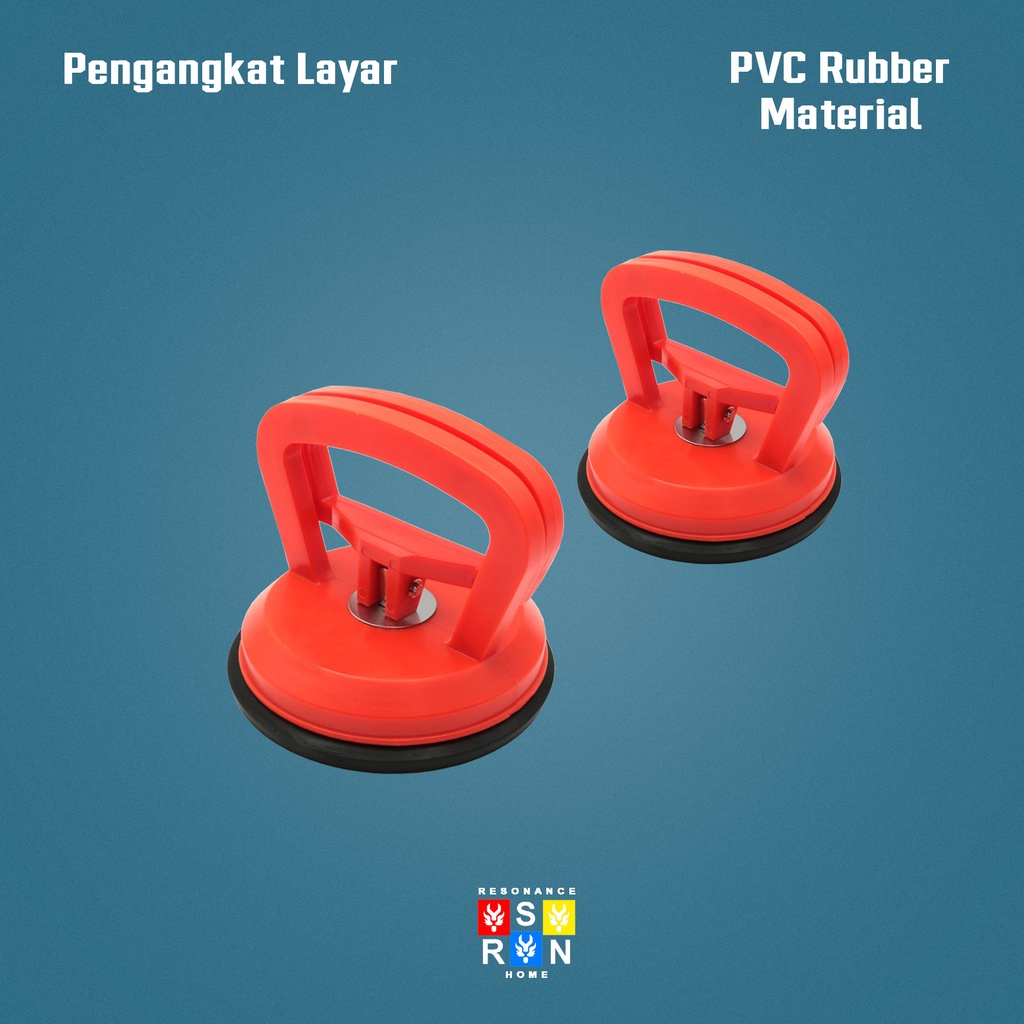 Alat Pengangkat Layar LCD Grip / Glass Suction Cup / Perekat kaca Resonance Home