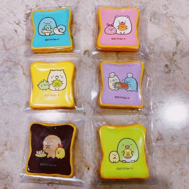Squishy ibloom Sumikko mini toast