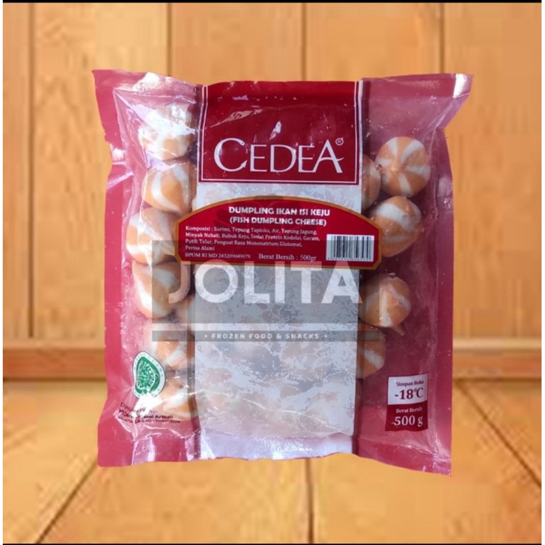 

cedea dumpling keju 500 gr
