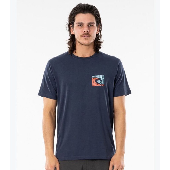 Kaos Ripcurl Icon Cut Off Navy