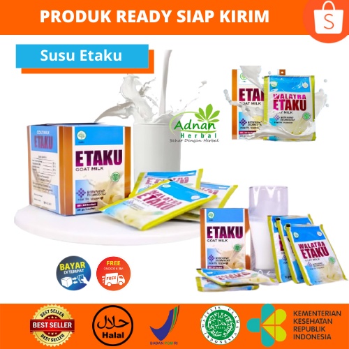 

Walatra Susu Kambing Etaku Goat Milk Original 100 %