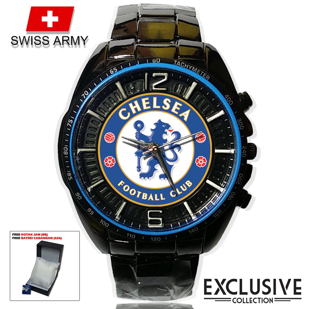 (Istimewa Bossque) Jam CHEALSEA Rantai Sport (Elegan)