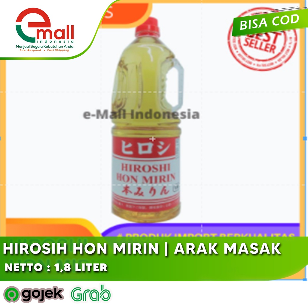 Hiroshi Hon Mirin 1,8L | Mirin | Arak Masak