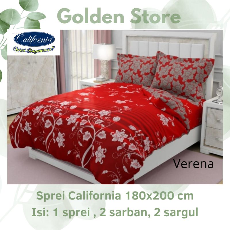 Sprei California 180x200 Motif Verena