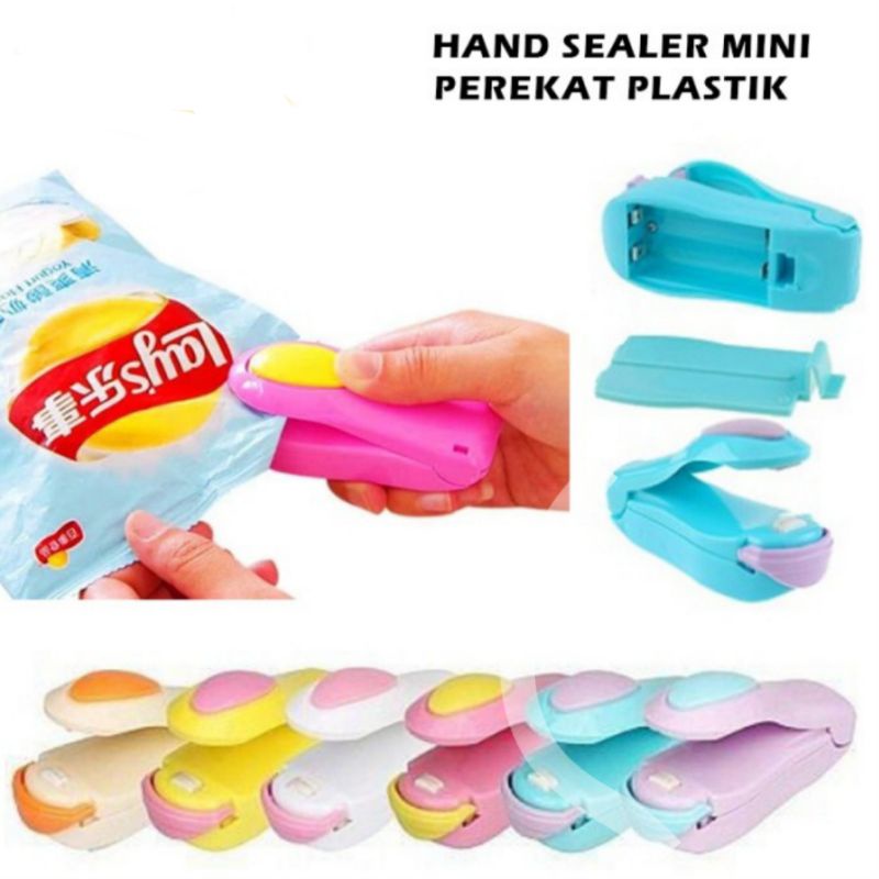 hand sealer mini perekat plastik pengemas makanan siler