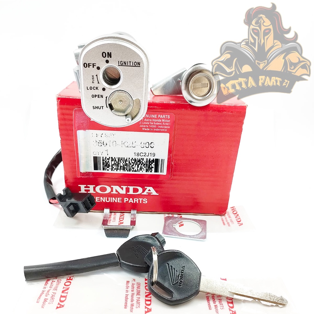 KUNCI KONTAK SET PLUS JOK ASLI ORIGINAL HONDA K25 BEAT KUALITAS ASLI ORIGINAL HONDA AHM PASTI PRESISI AWET DAN DIJAMIN MANTAP KUNCI BEAT FI KUNCI BEAT ESP KUNCI BEAT POP KUNCI BEAT KARBU KUNCI SET BEAT FI KUNCI SET BEAT POP KUNCI SET BEAT ESP STOP KONTAK