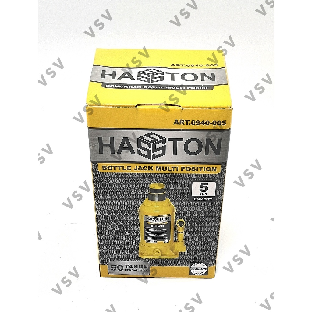 HASSTON Dongkrak Botol 5 Ton 0940-005