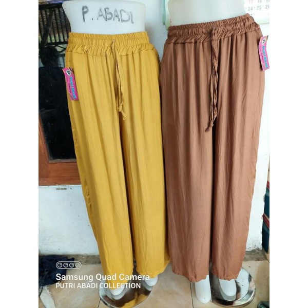 Celana Kulot Rayon twill // Celana Kulot Celana kulot Polos