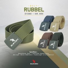 Ikat Pinggang Pria Sabuk Pria Gesper Belt Serial Rubbel