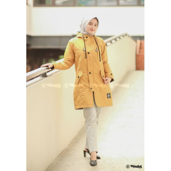 JAKET WANITA HIJACKET IXORA-Golden rod