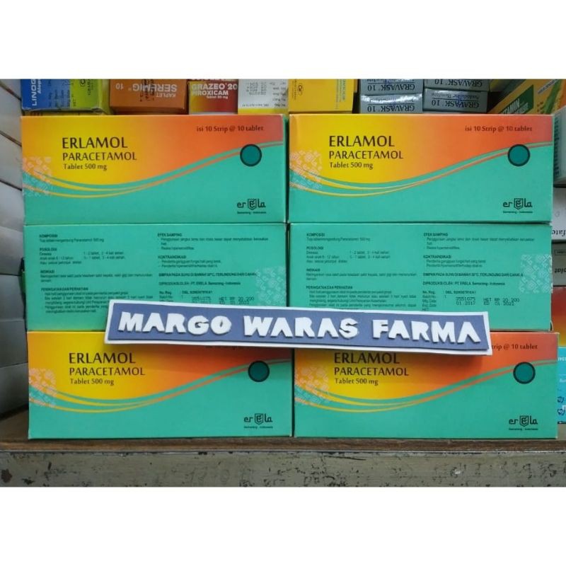 Erlamol Forte 650 Mg 10 Kaplet Kegunaan Efek Samping Dosis Dan Aturan Pakai Halodoc