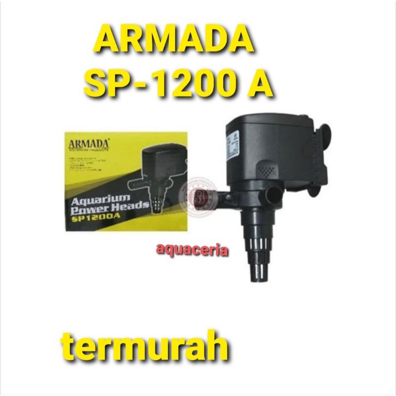 armada sp 1200A power head pompa celup aquarium filter aquarium