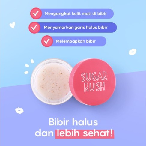 EMINA LIP SCRUB SUGAR RUSH 4.2g