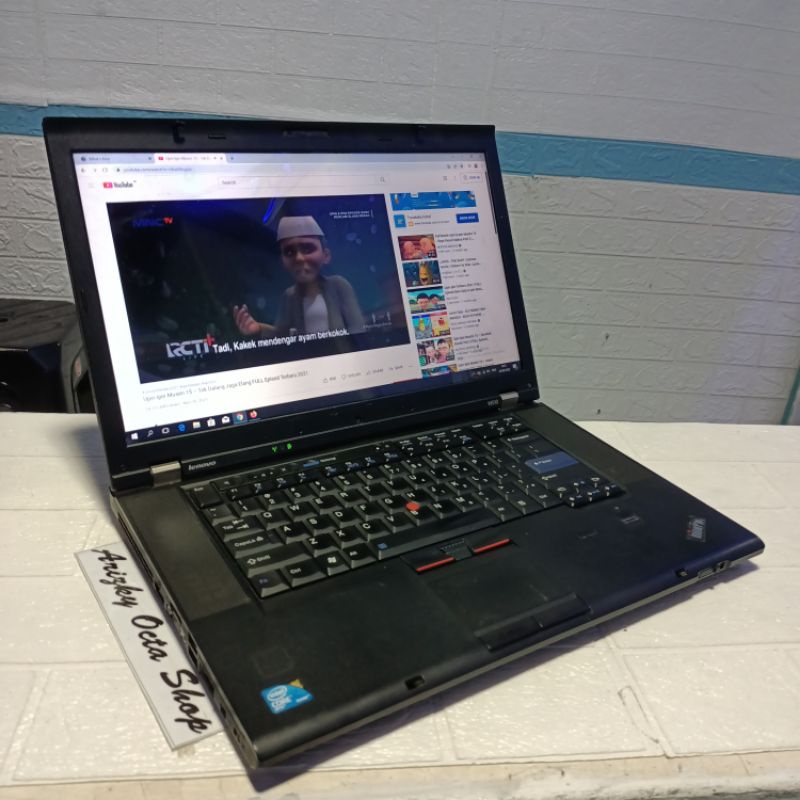 Sale Lenovo Thinkpad Intel core i7 ram 4gb SSD 128gb layar 15&quot; Bergaransi Ready Stok