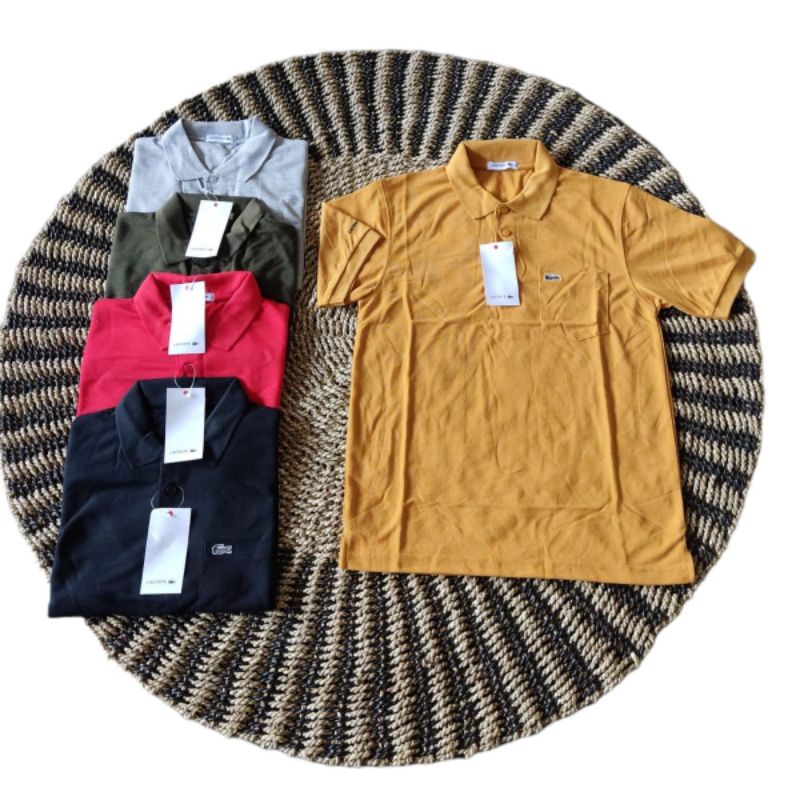 Baju Kerah Lacoste/Kaos Lacoste Pria
