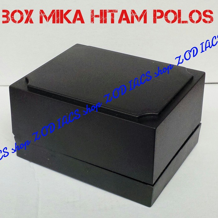 

TERLARIS II box mika hitam polos