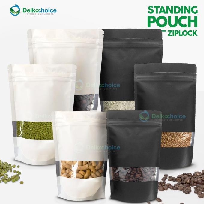 PLASTIK STANDING POUCH | PLASTIK KEMASAN MAKANAN 12X20