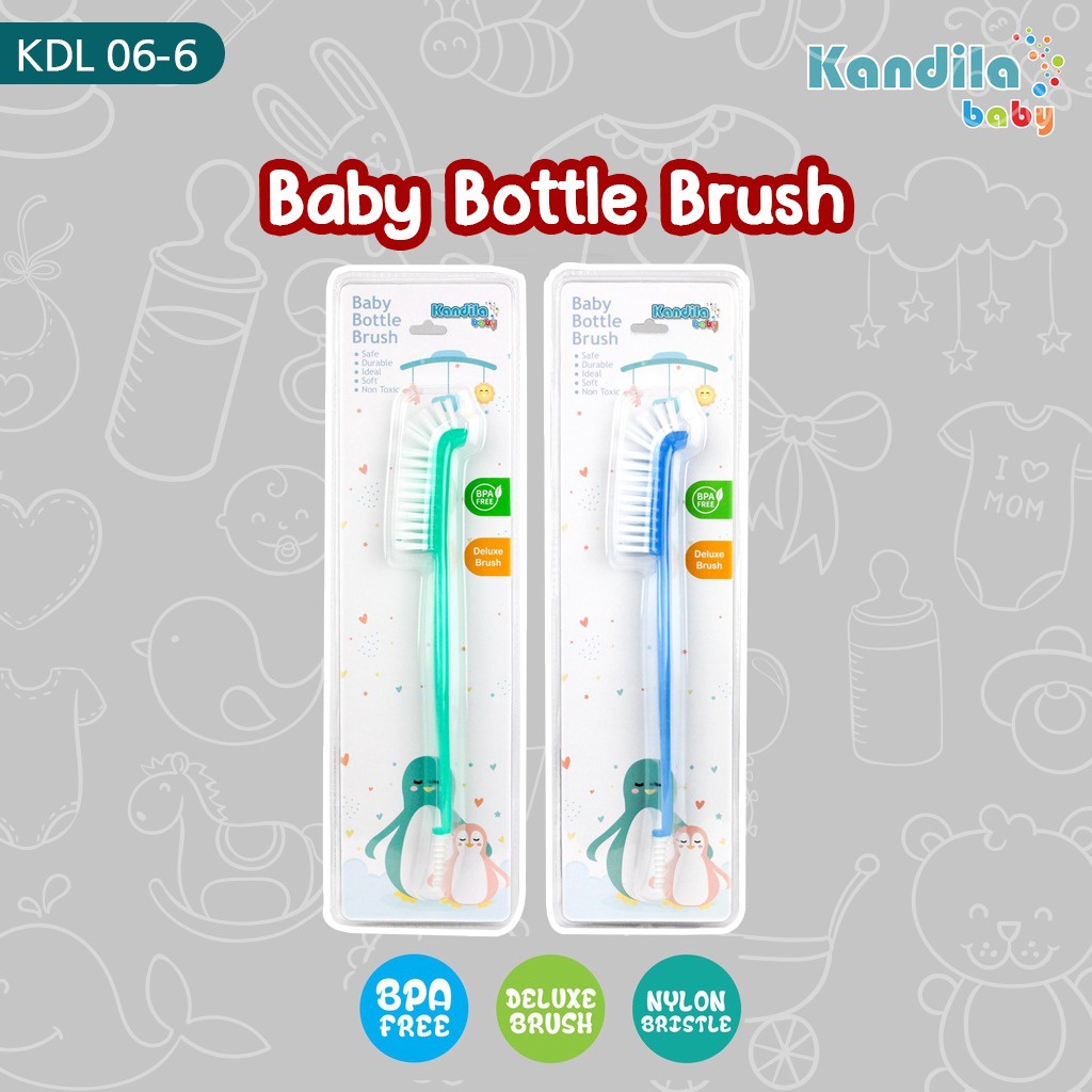 Kandila Nipple Brush KDL06-7 / Straw Brush KDL06-1 / Bottle Brush KDL06-6 / Rotary Brush KDL06-8