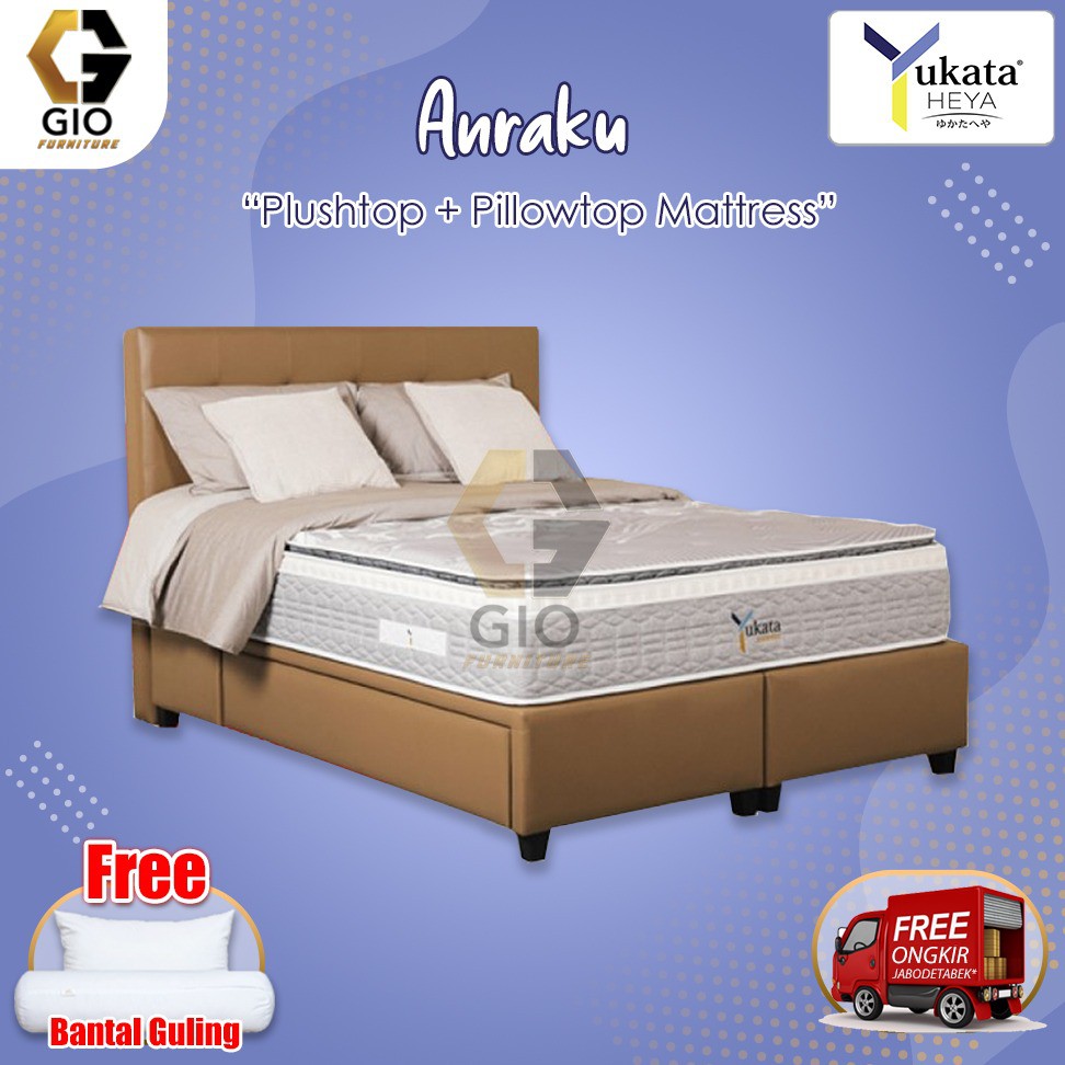 Kasur Yukata Heya Springbed Anraku (Full Set)