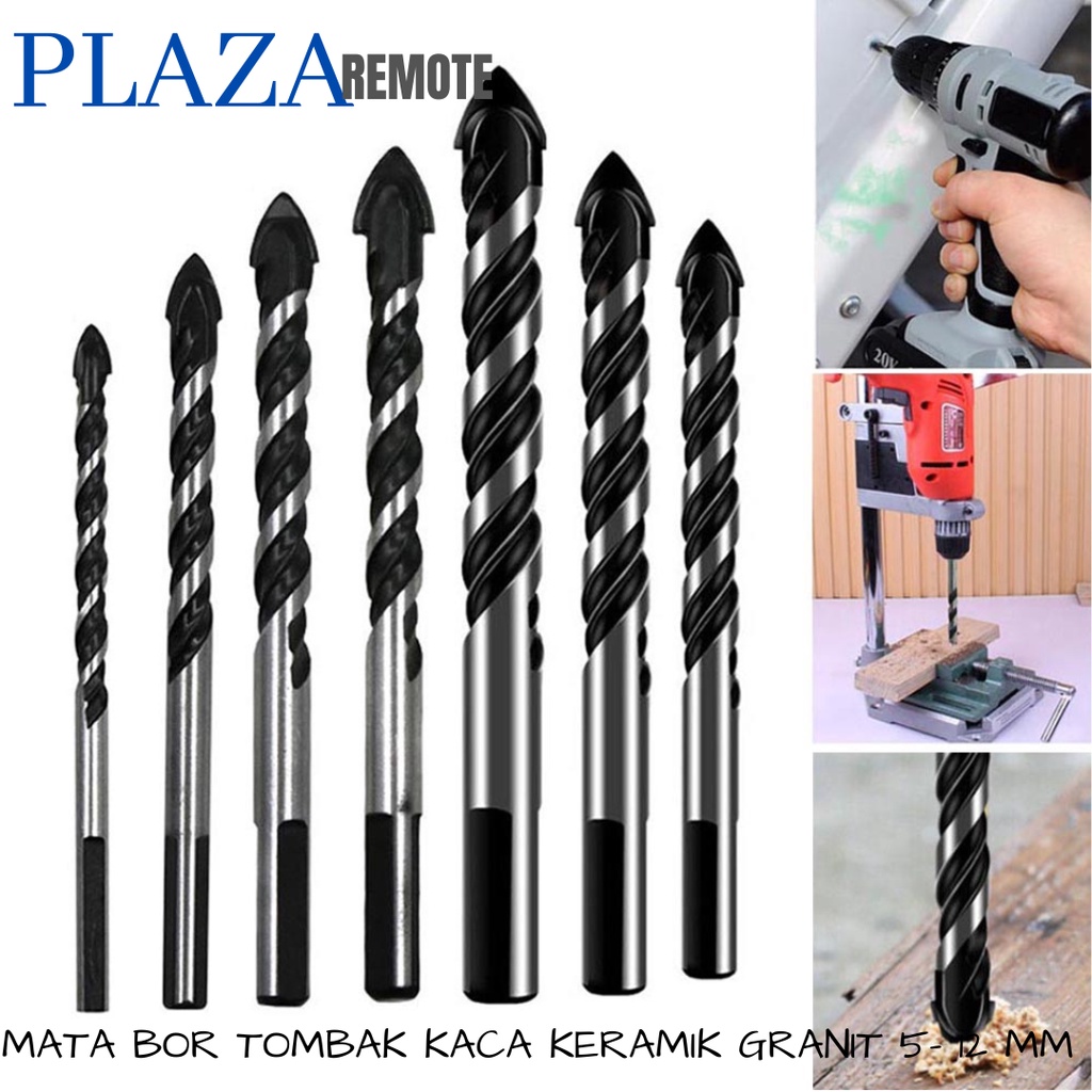 MATA BOR TOMBAK KACA POSELEN GRANIT MARNET DRILL BIT 4 - 12 MM