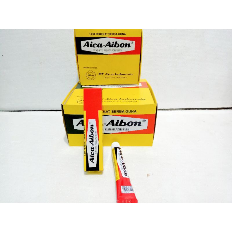 LEM AICA AIBON ORIGINAL 18gr dan 40gr TUBE/100% ORIGINAL